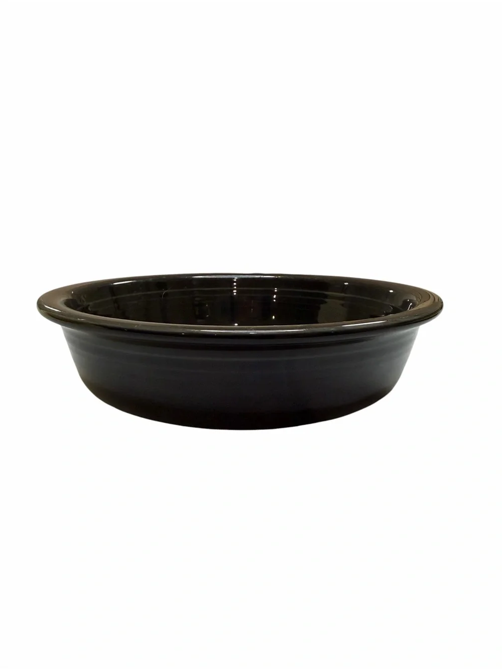 Vintage Fiestaware Retired Black Soup/Cereal Bowl